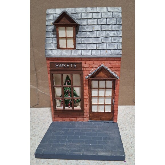 Hudson Pewter Villagers #5238 Sweets Shop Building - Picture 1 of 2